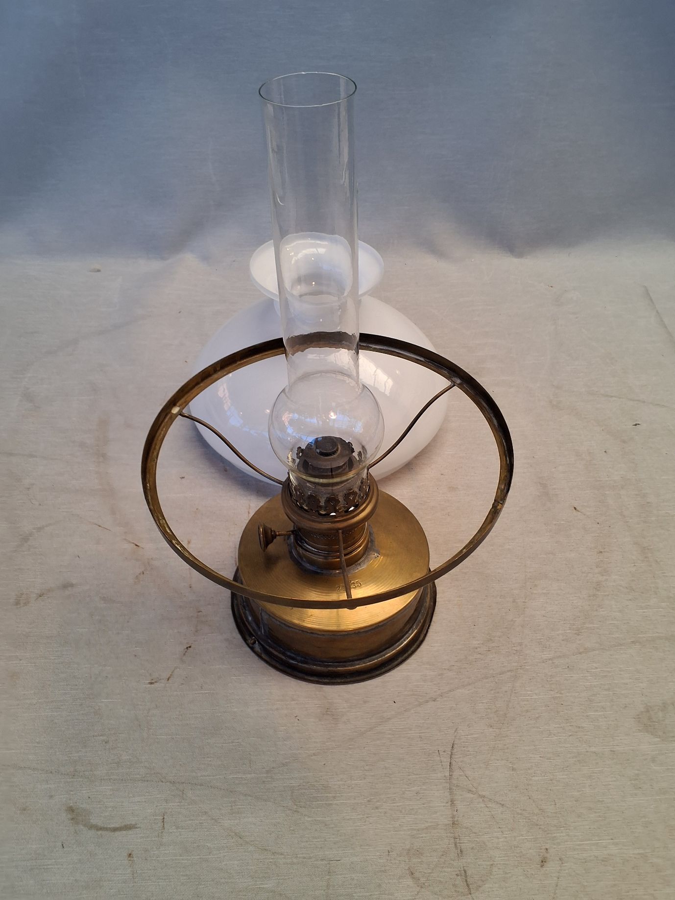 Old Danish Olie-Petroleumslampe