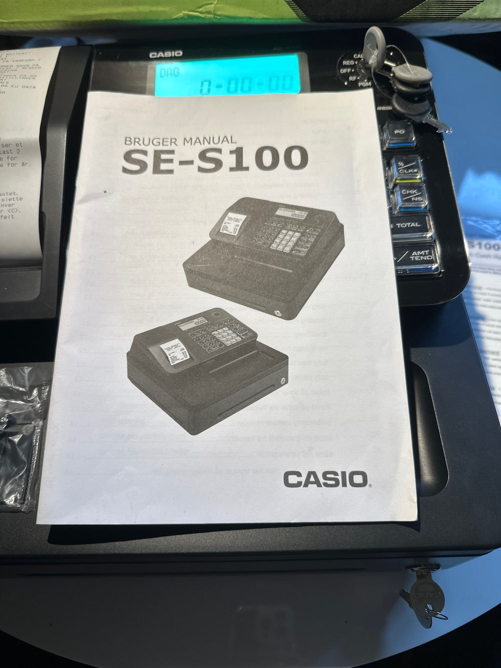 CASIO kasseapparat