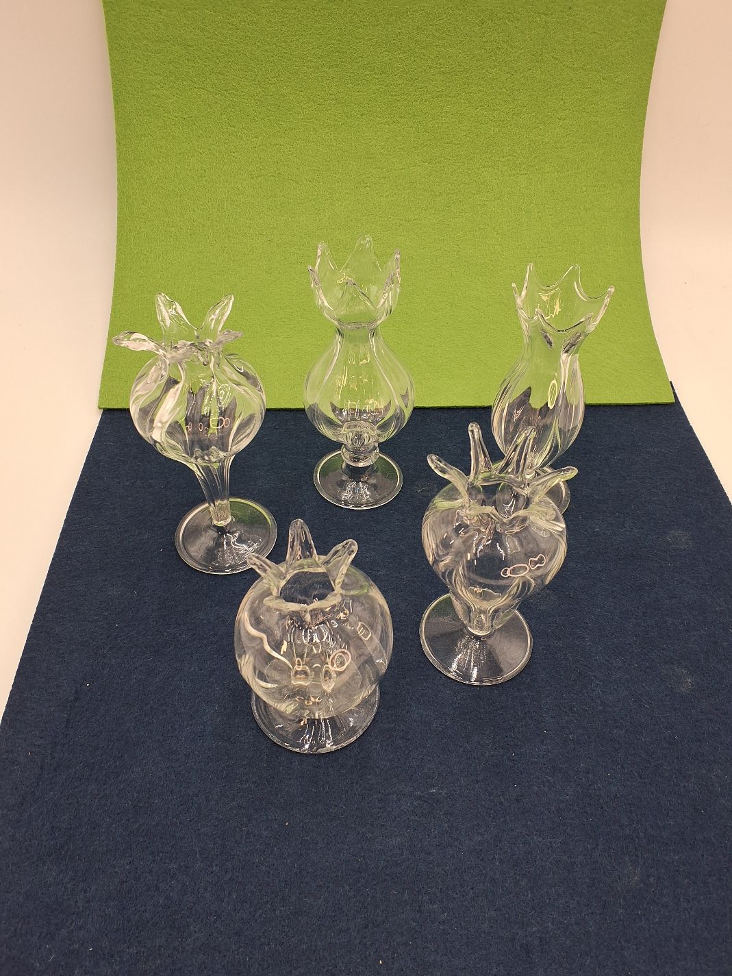 Glasvaser x5 / B Nielsen