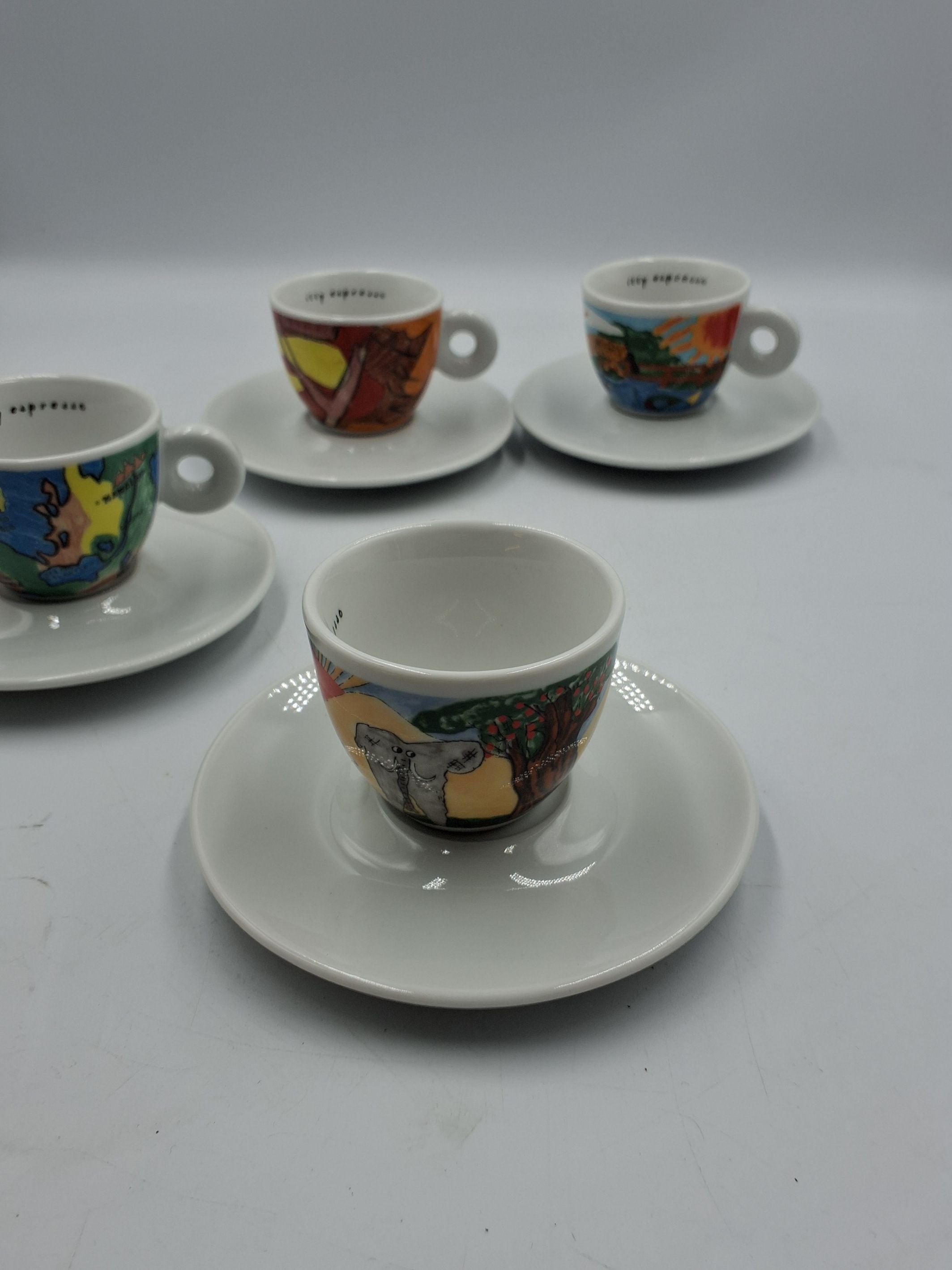 Vintage illy espresso kop