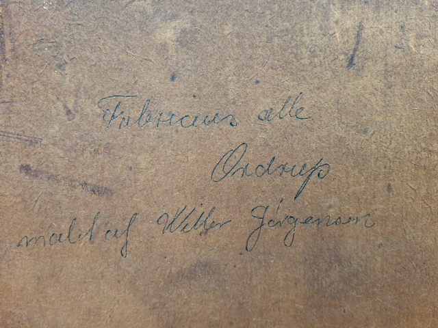 Willem Jørgensen Maleri 1920