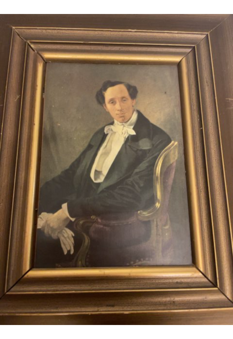 Portræt af H.C. Andersen