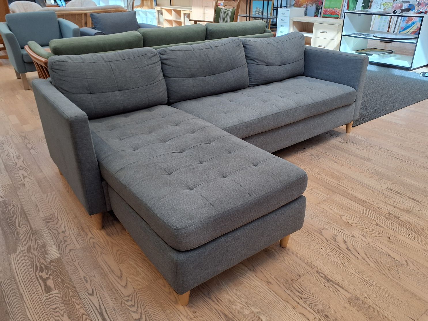 Sofa m/ chaiselong