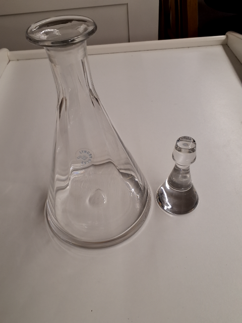 Lyngby glas karafel