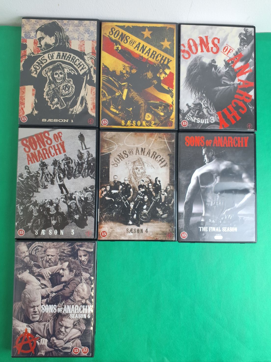 Dvd: Sons of Anarchy komplet