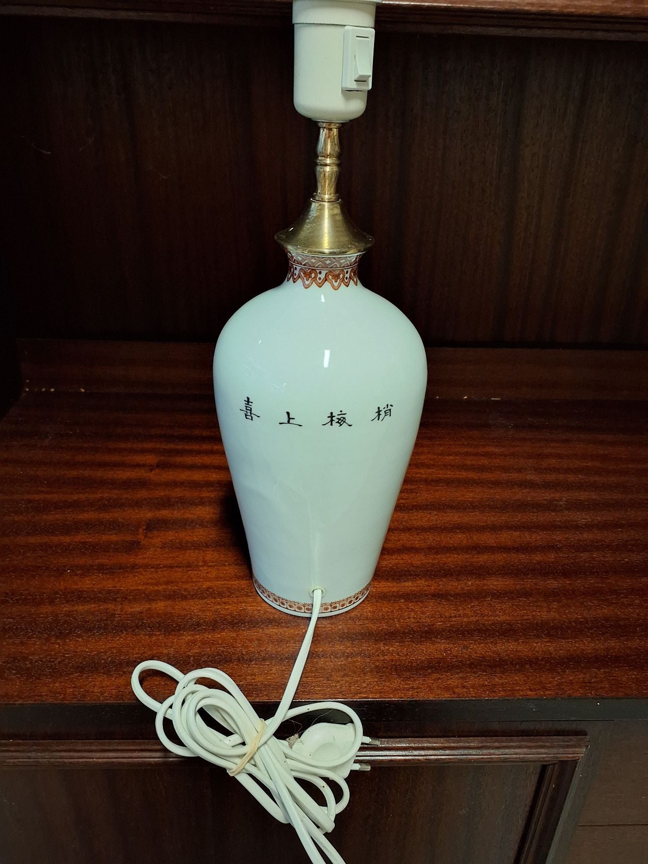 Bordlamper i porcelæn