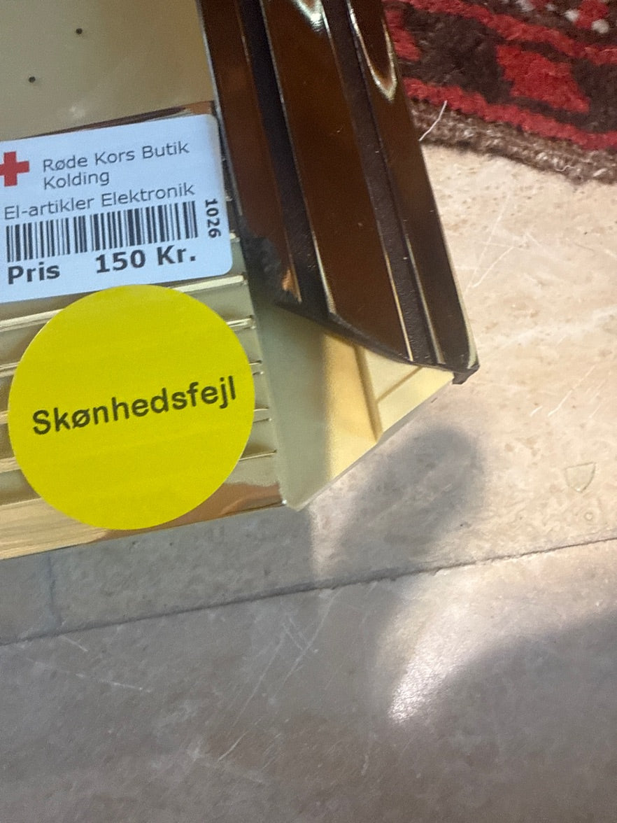 Vægur m. Guld kant