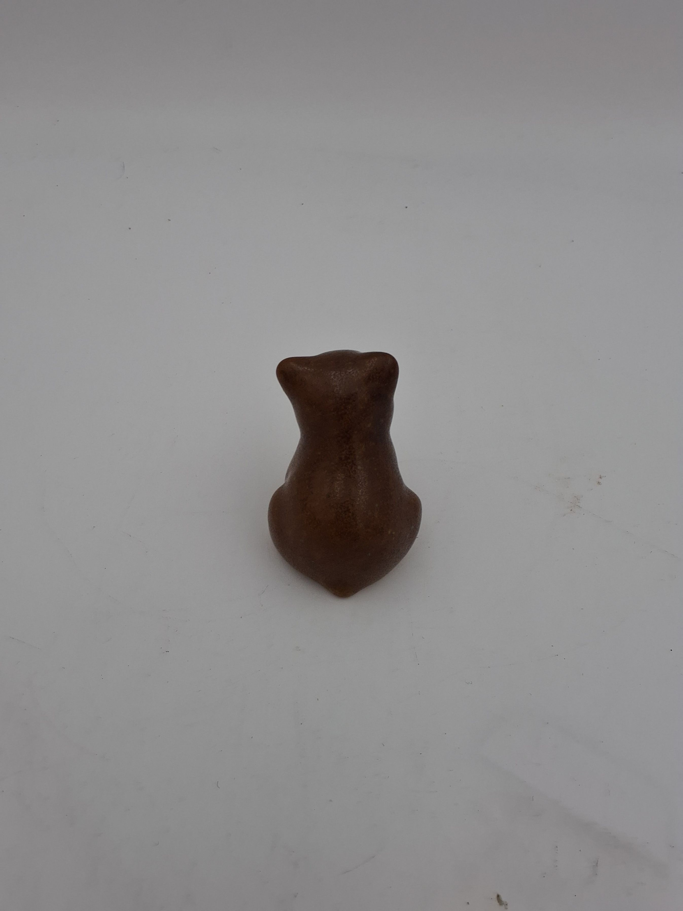 Knud Bagger bjørneunge figur
