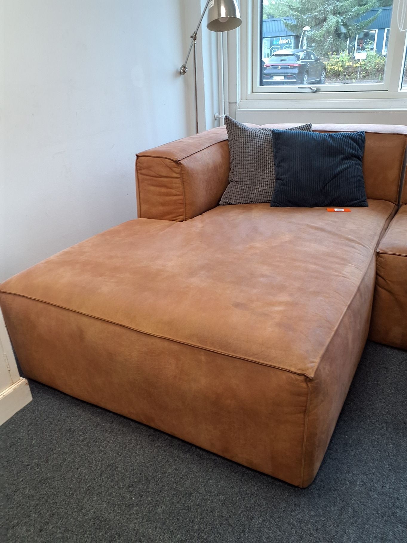 Hjørnesofa, kunstlæder