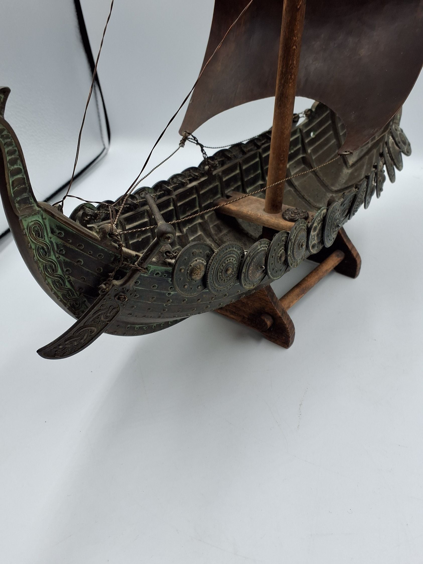 Viking skib Kobber/Bronze