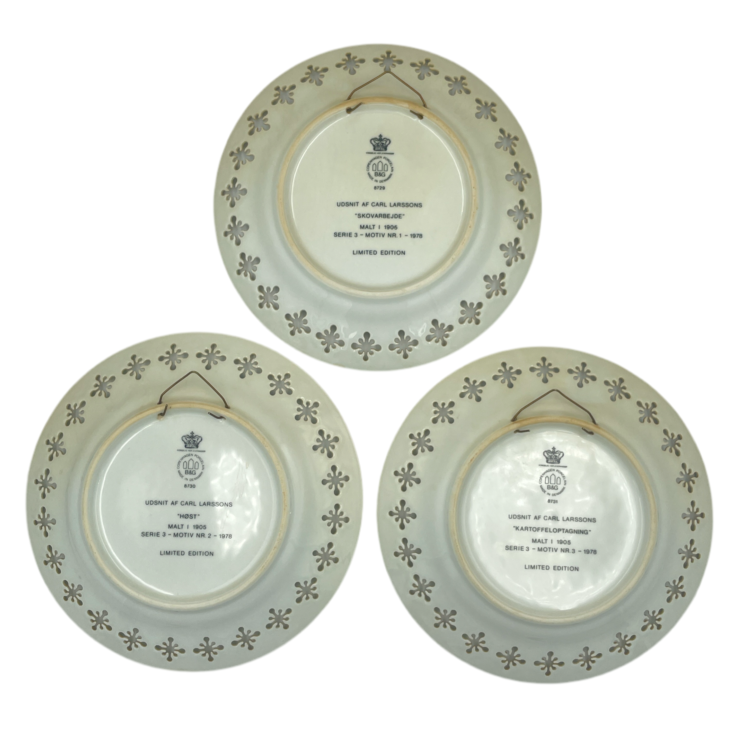 B&G Carl Larsson platter