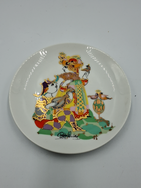 3 Bjørn Wiinblad platter