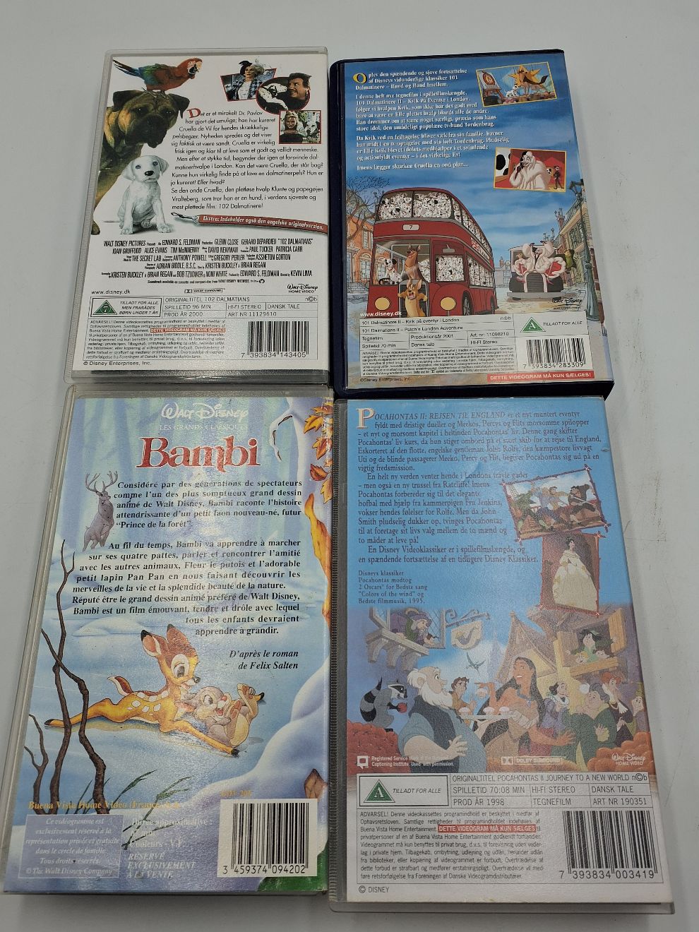 VHS Walt Disney