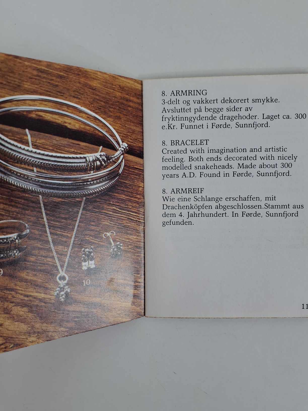 Sølv armbånd Drage