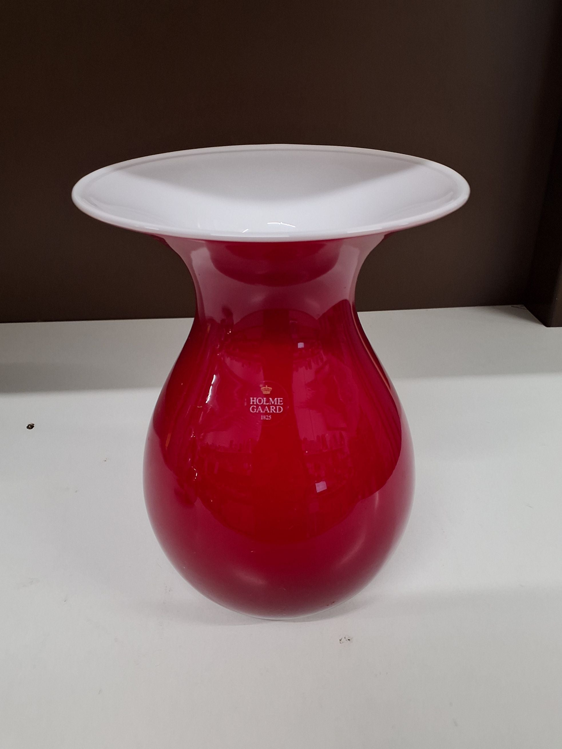 Vase fra Holmegaard
