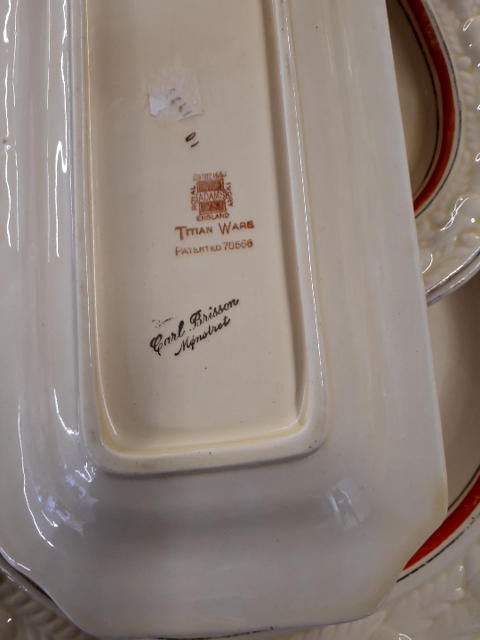 Royal Adams Ivory timian Ware spise-kaffestel