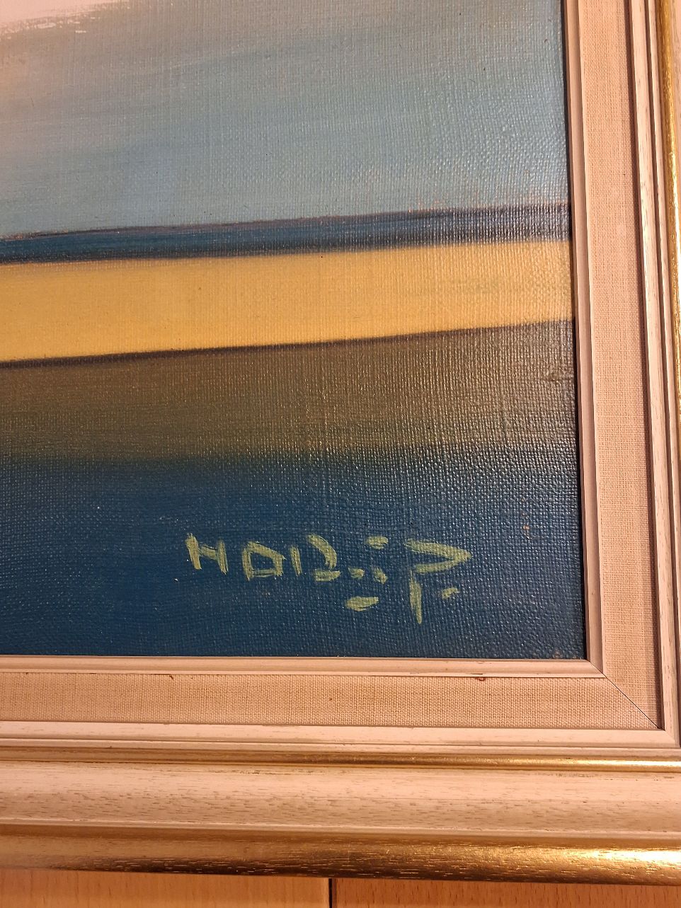 Knud Horup Olie på lærred