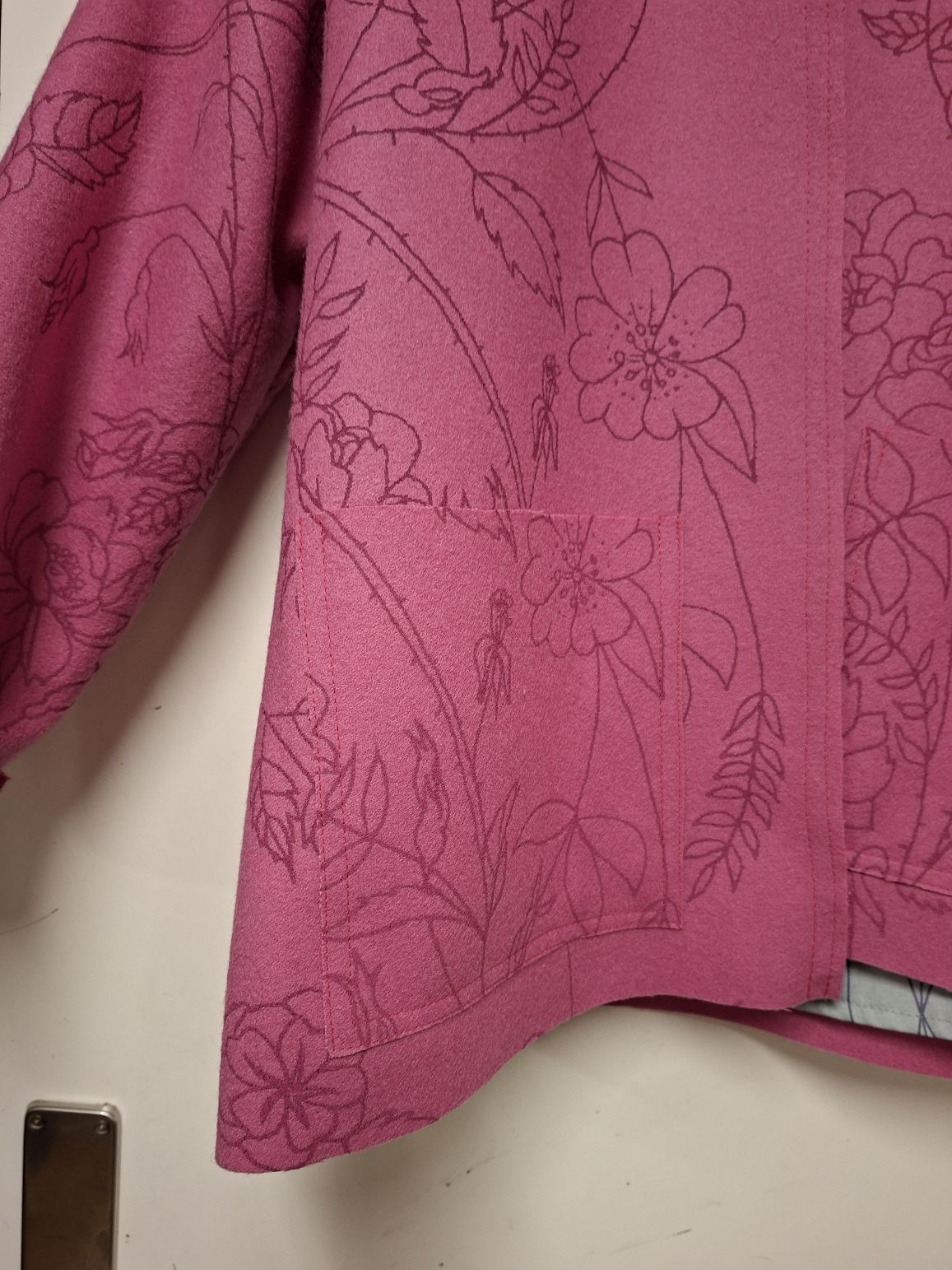Jakke pink - upcycled