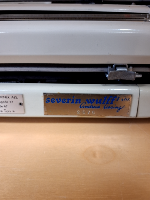 Olympia splendid 33 Skrivemachine