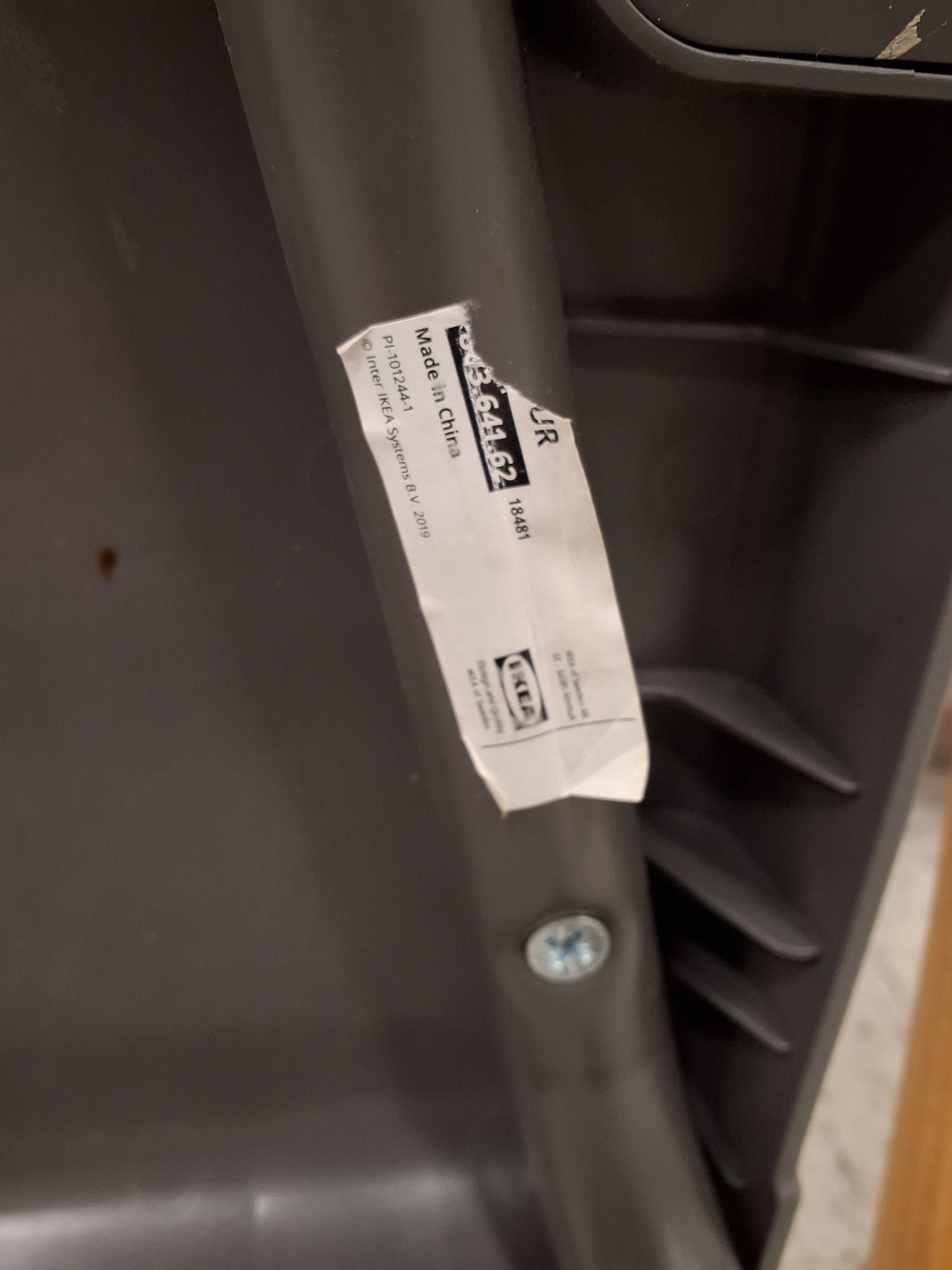 IKEA Langur stol grå