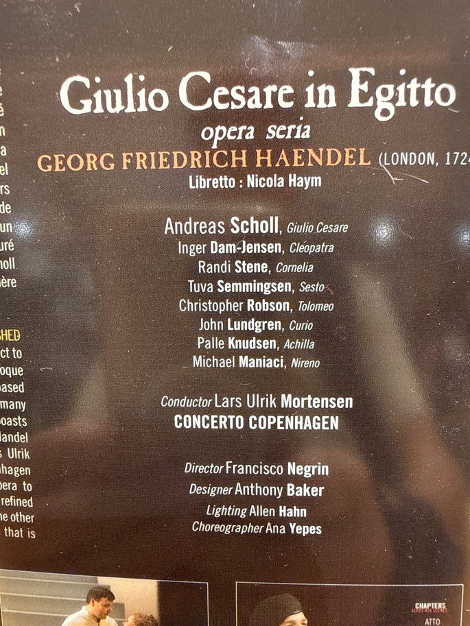 DVD - Giulo Cesare