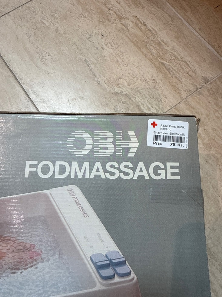 Fodmassageapperat