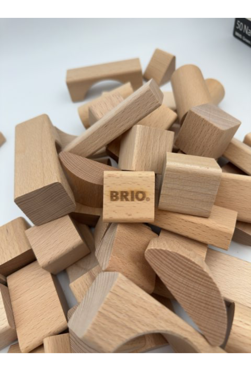Brio træ klodser