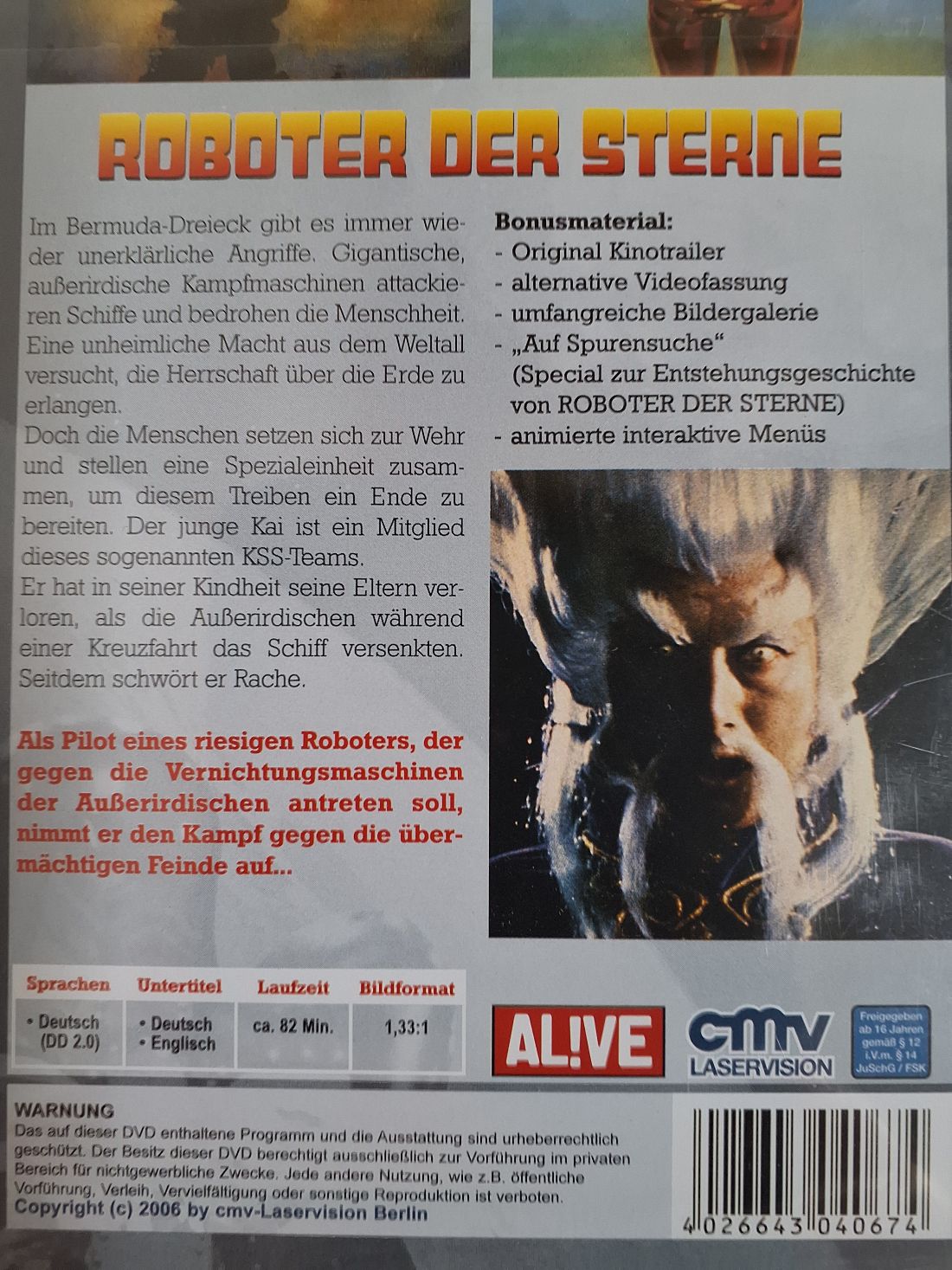Dvd: Roboter der Sterne