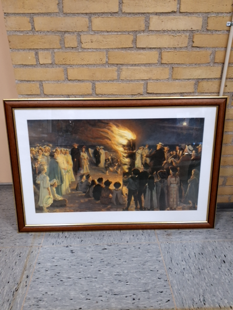 Plakat: P S Krøyer: Sankt Hans