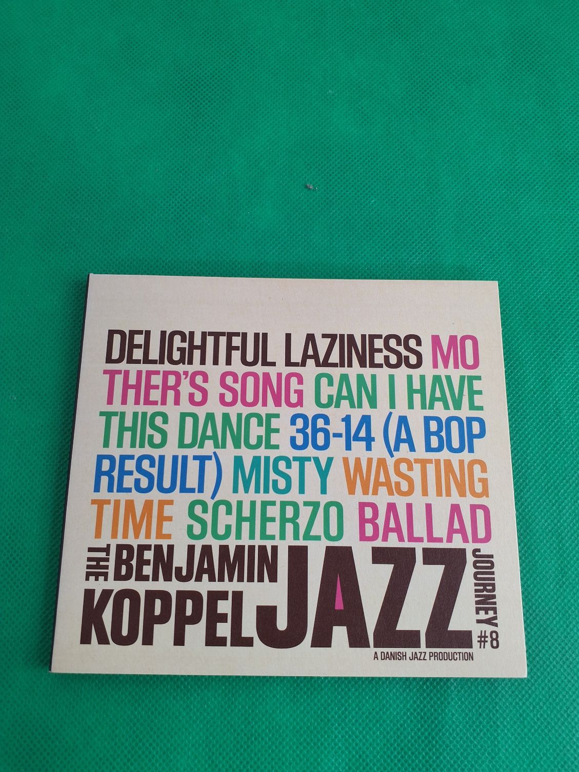 CD:The Benjamin Koppel jazz Journey .nummer 8