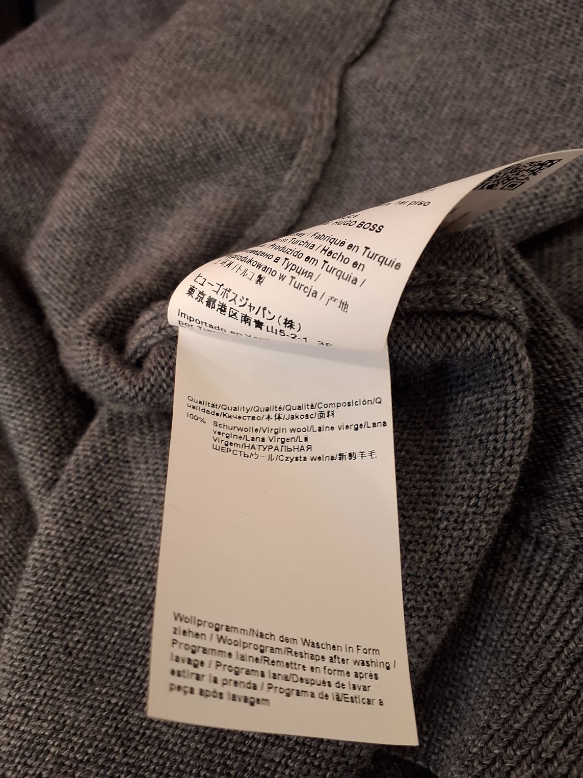 Boss - Hugo Boss Striktrøje