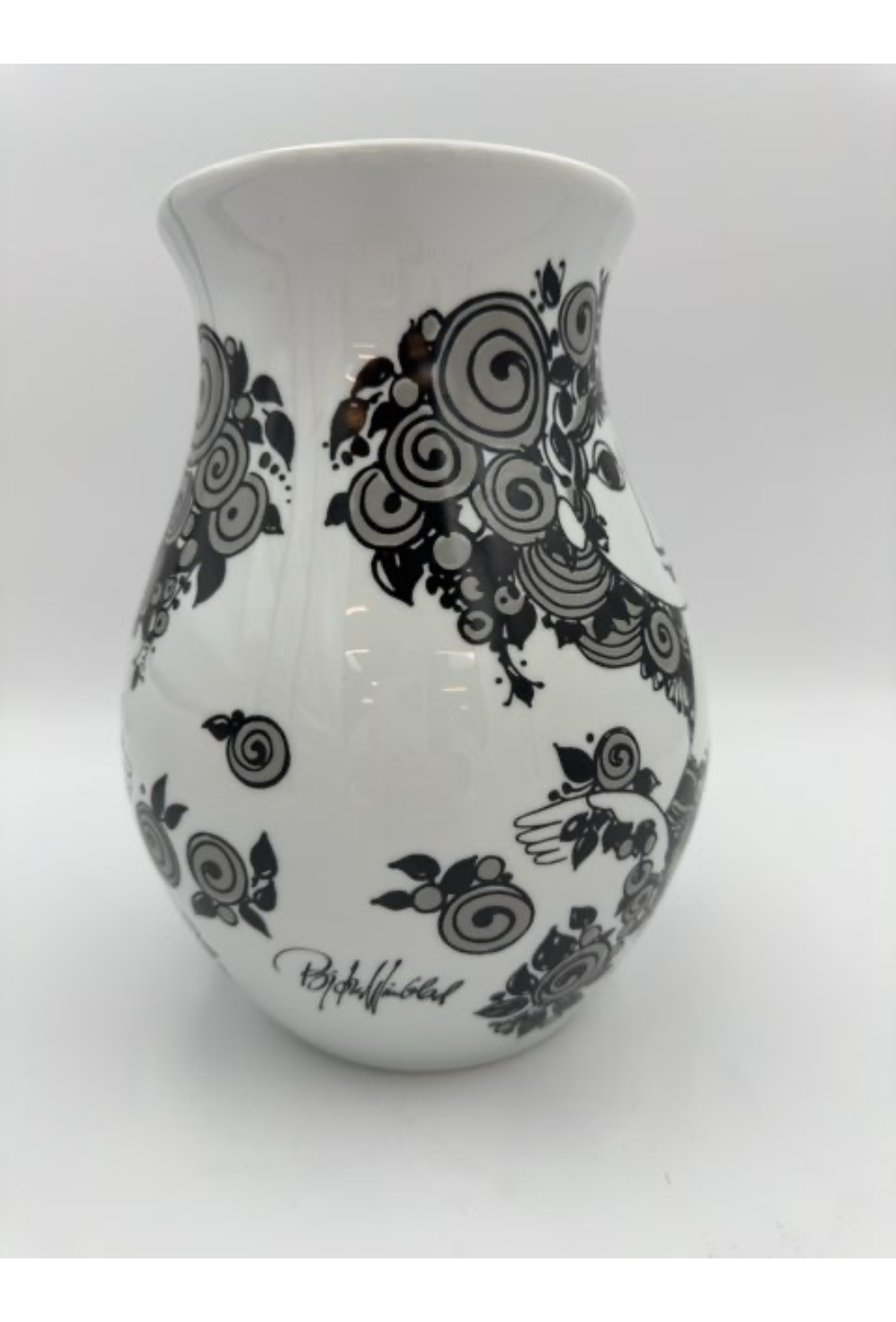 Sort, Bjørn Wiinblad, vase