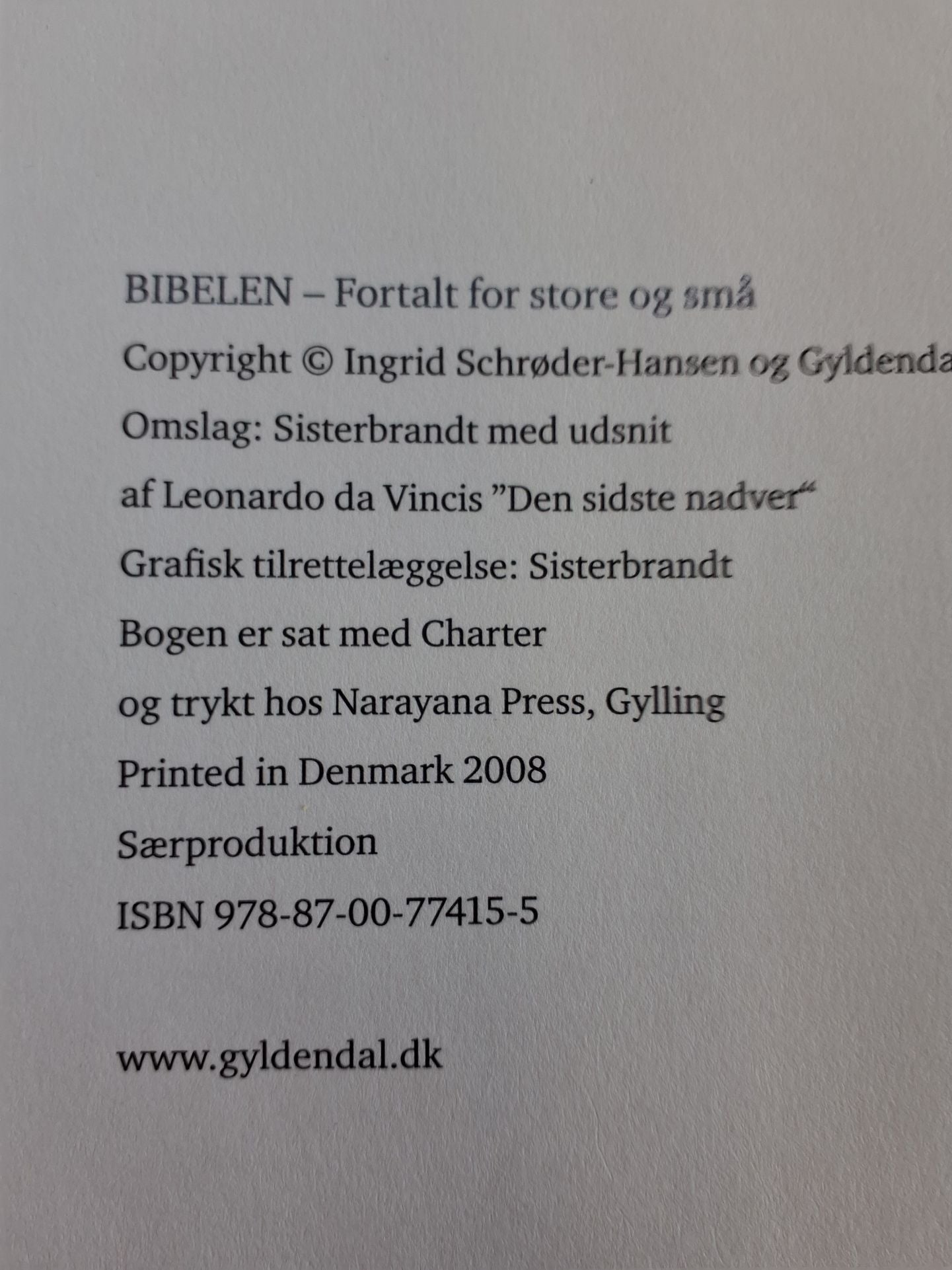 Bog: Bibelen for store og små