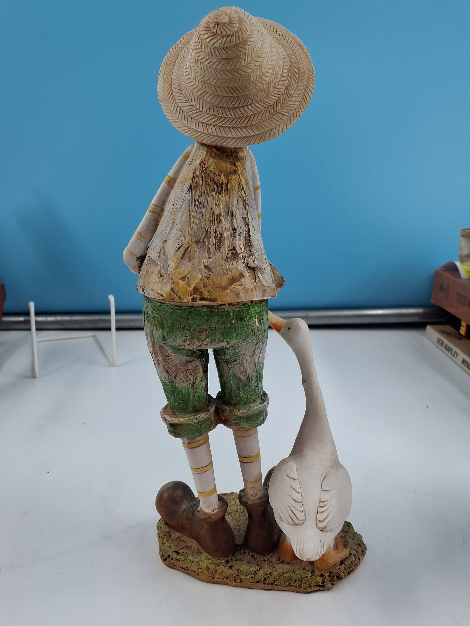 Mand foder gæs figur