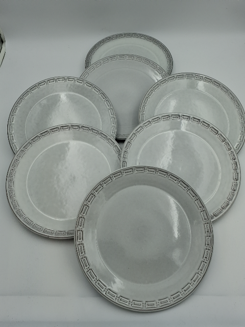 Ceramano Epsilon flade tallerkener - 7 stk.
