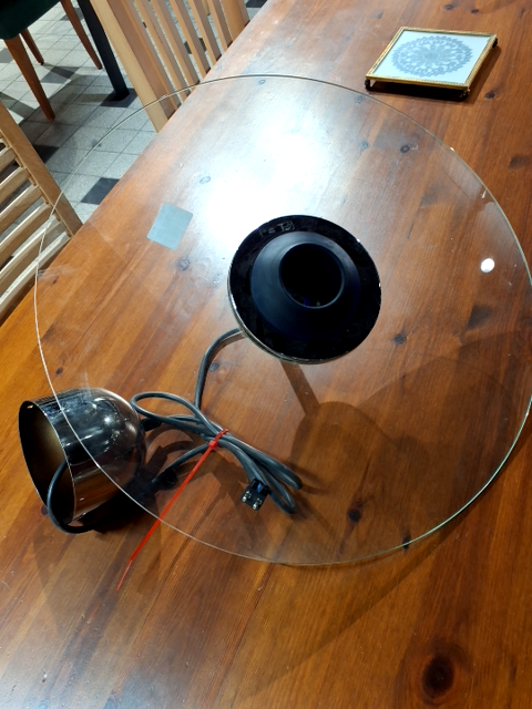 Lampe glas