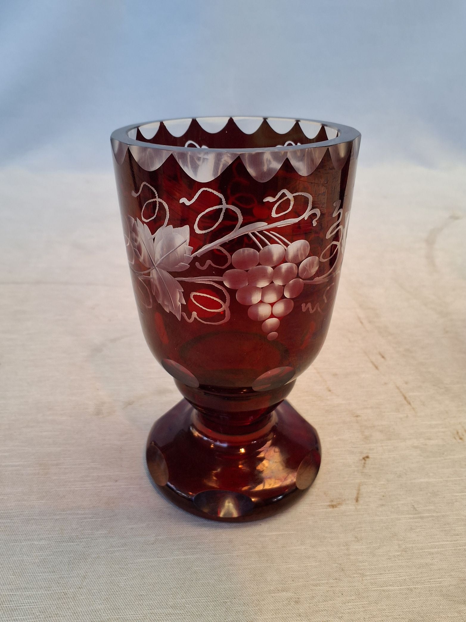 Antik Bøhmisk- Egermann Vase