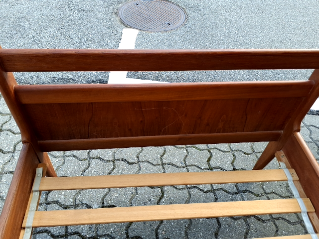 2 Teaktræ senge