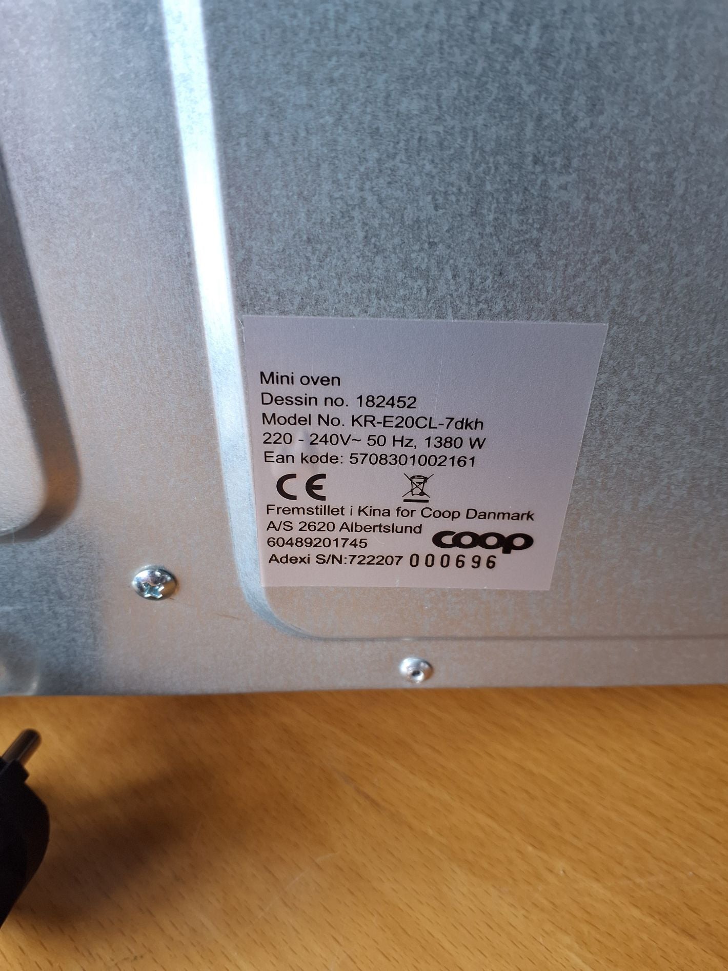 Miniovn fra coop