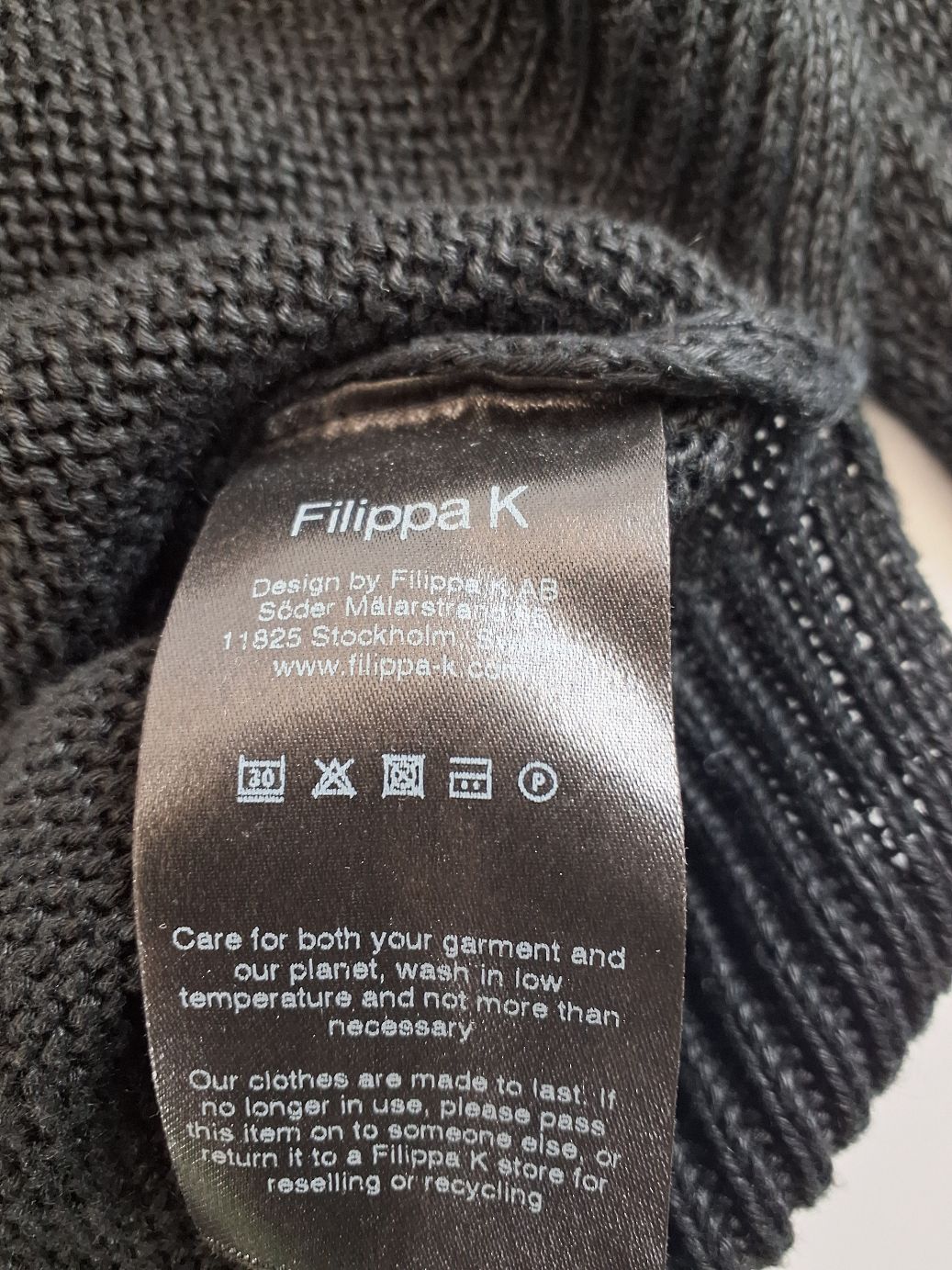 Filippa K Striktrøje