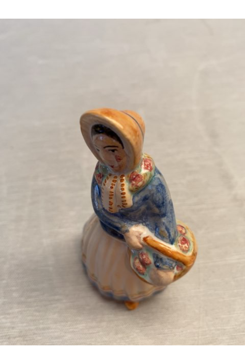 Hjort keramik miniature dame