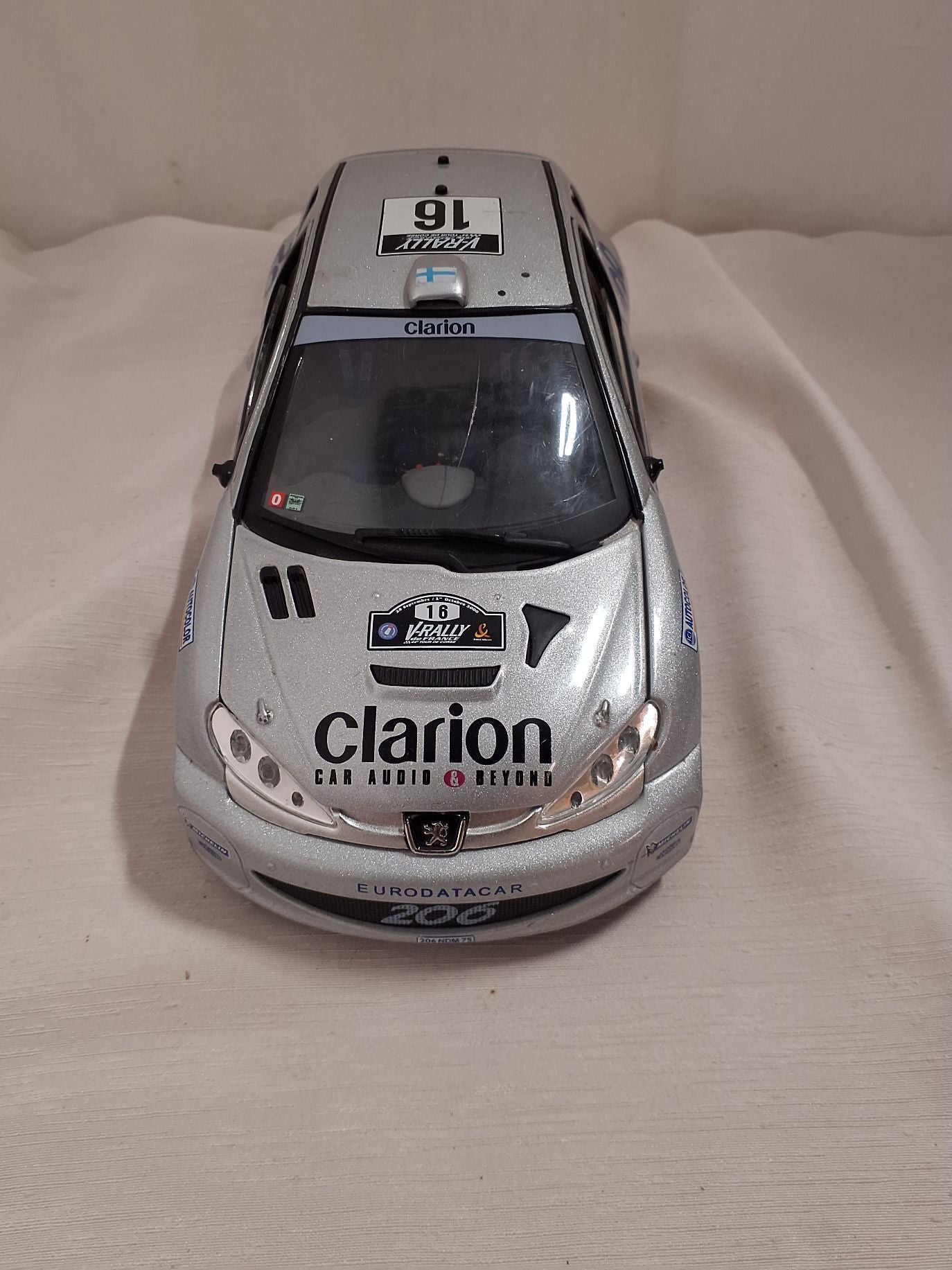 Modelbil. Peugeot 206 WRC