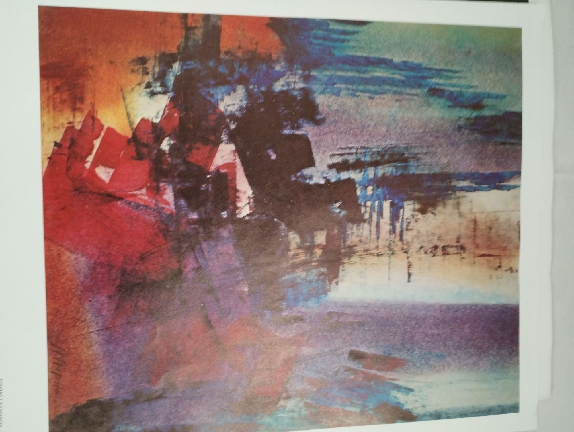 Kunstmappe med 6 stk. tryk af A. Arp Hansen