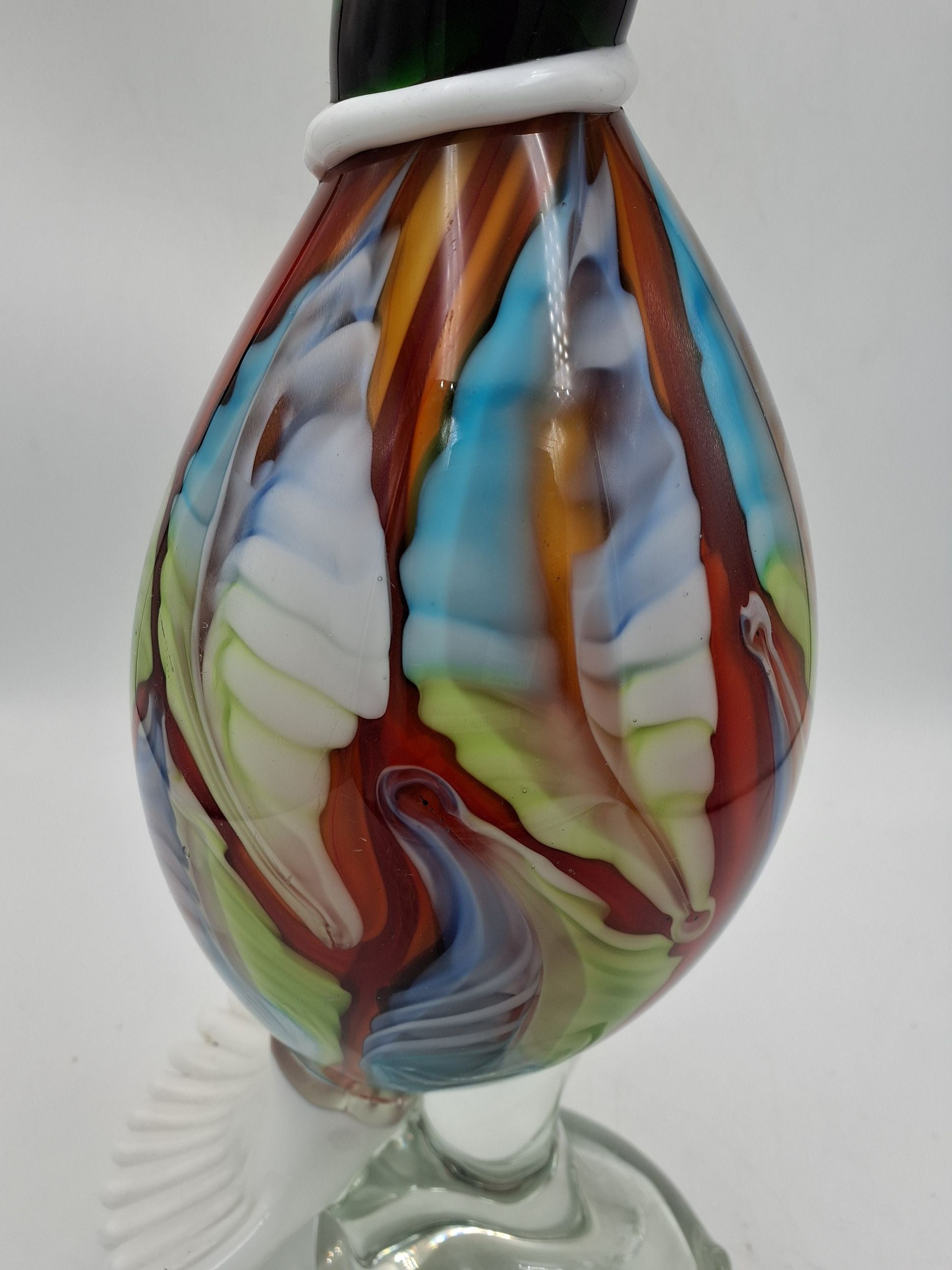 Farverig Glas And