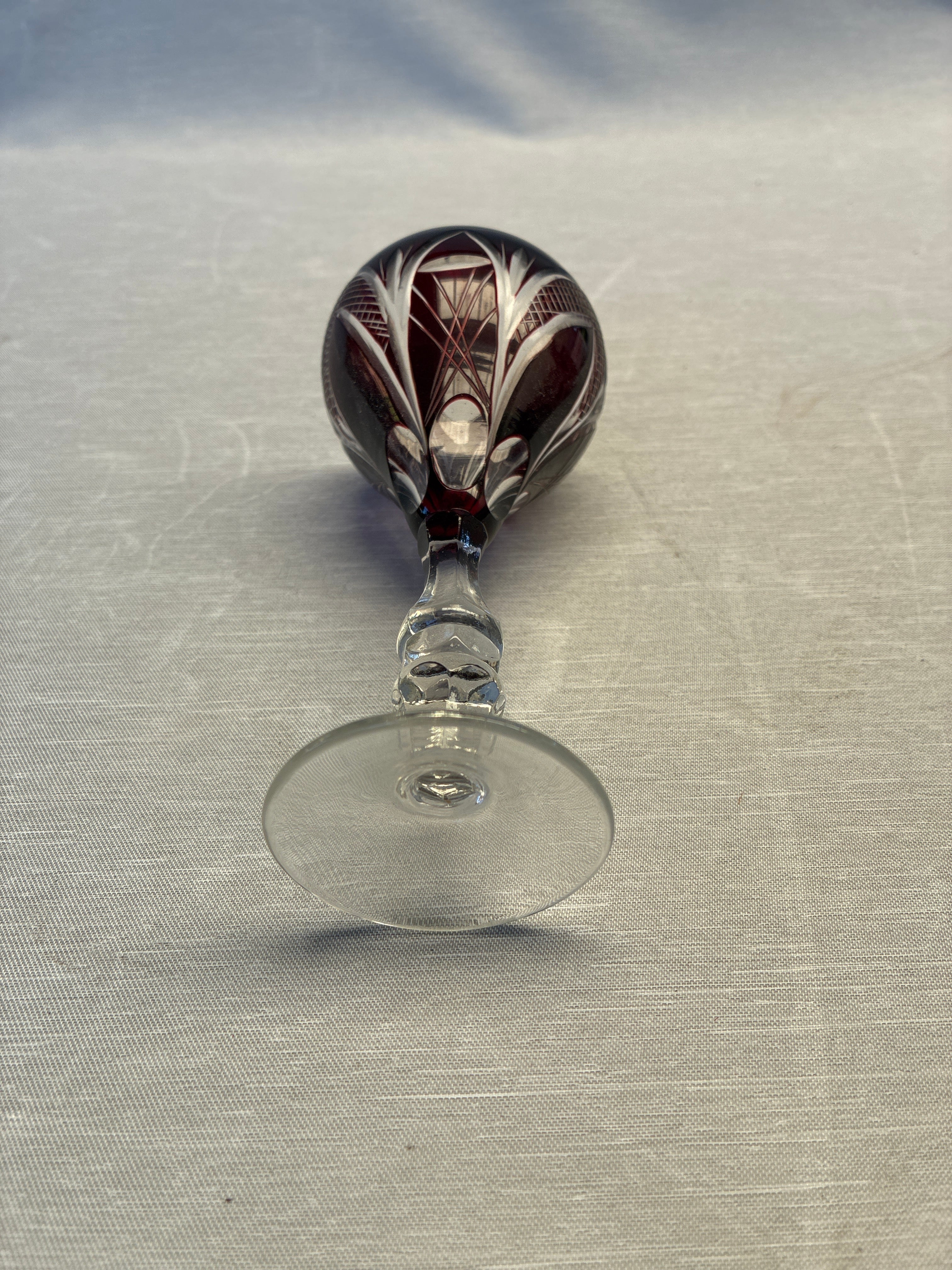 Bøhmisk Krystal Champagne Glas