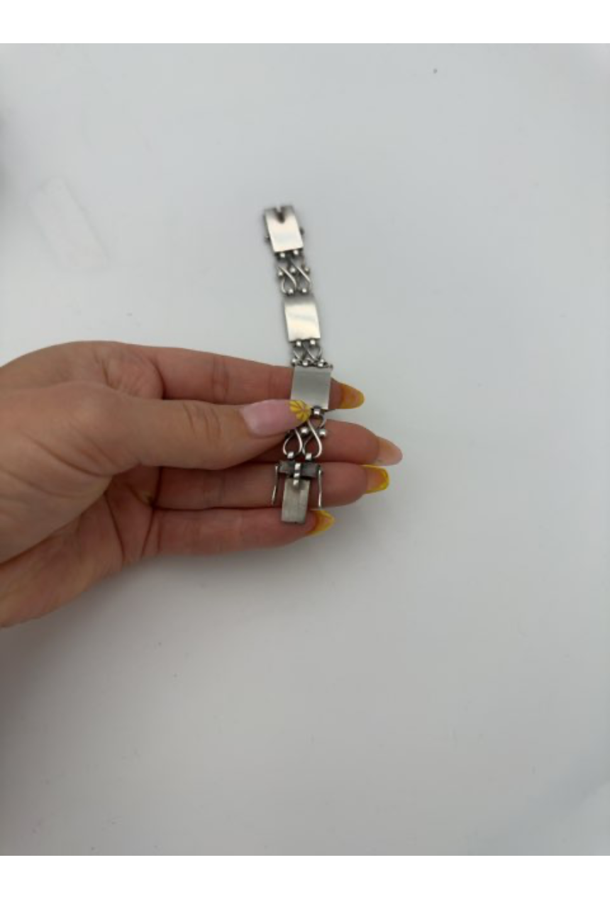 Art Deco sølv armbånd