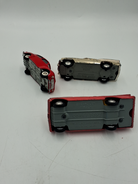 3 stk. Model biler