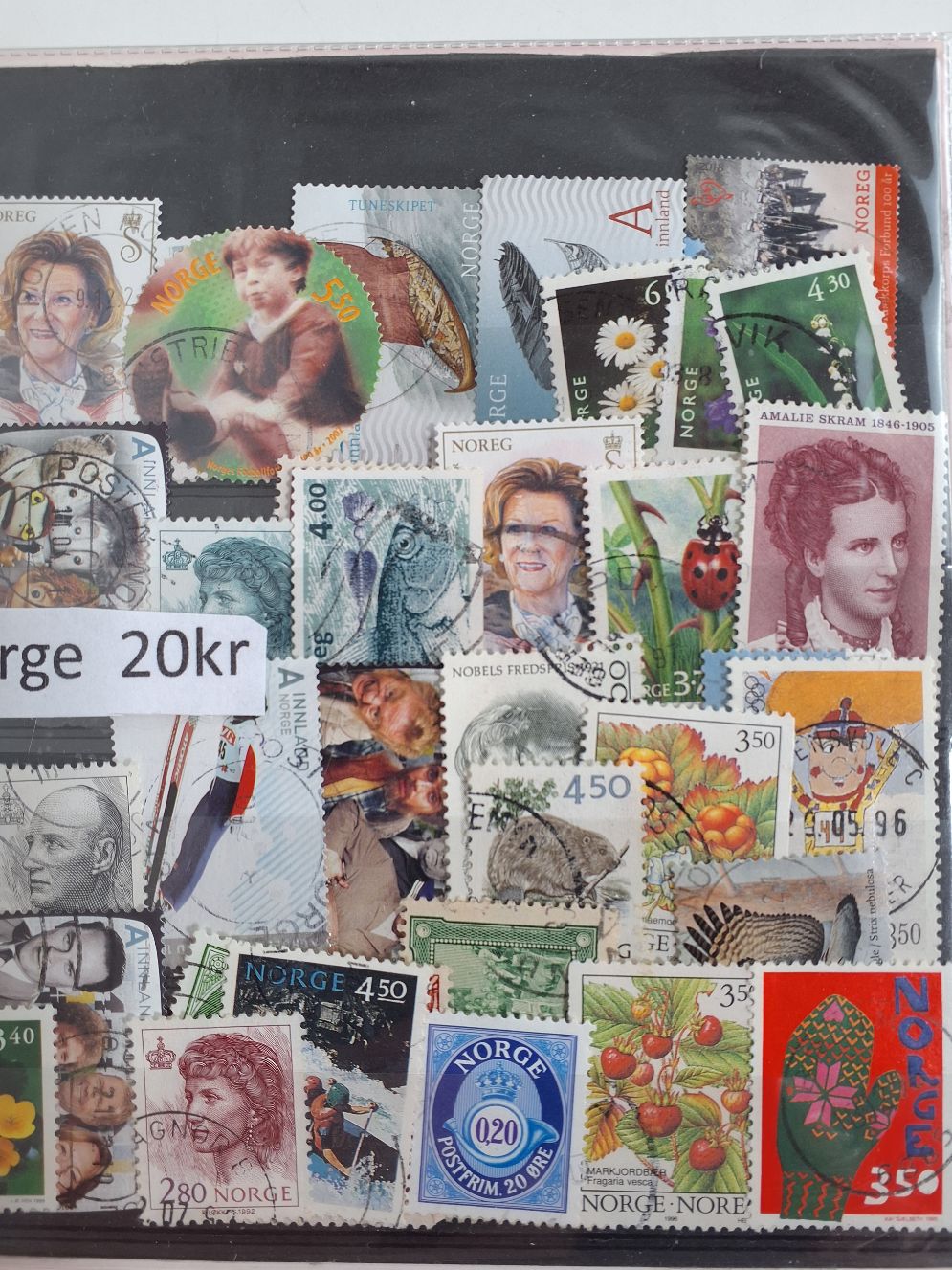 60 frimærker Norge