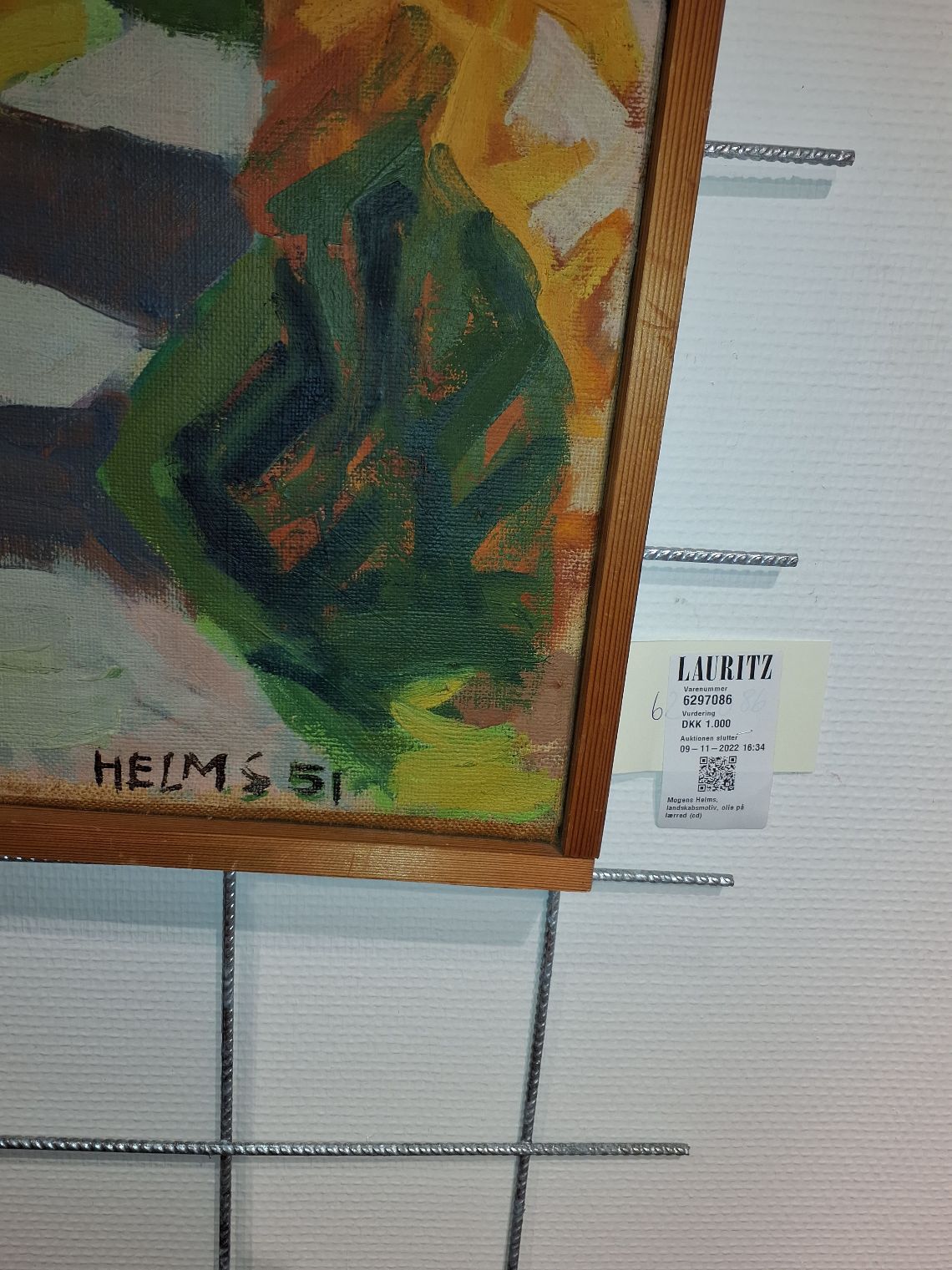 Original Mogens Helms maleri