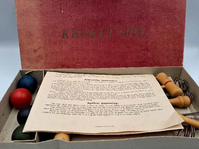 Retro Bord kroketspil